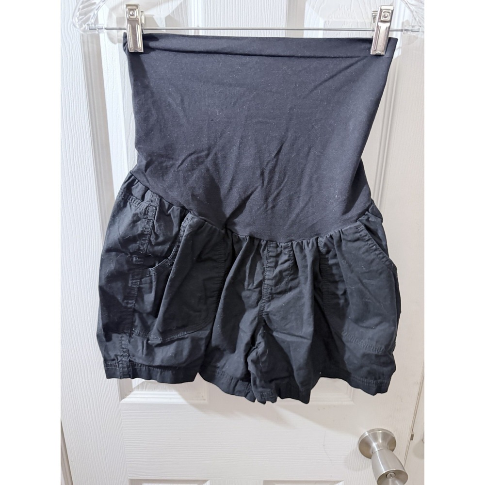 Motherhood Oh Baby by Motherhood Maternity shorts Color Black Large